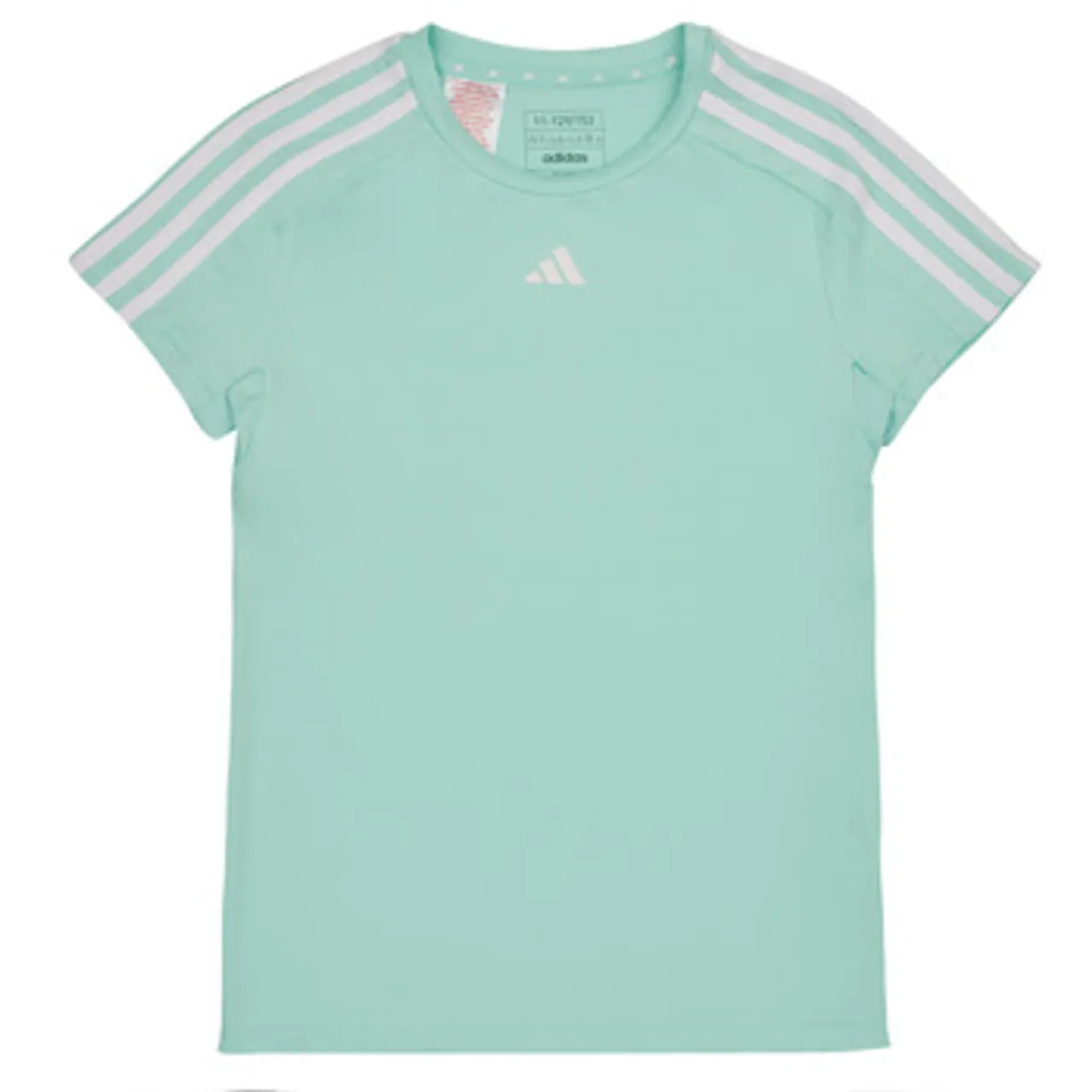 adidas  TR-ES 3S T  girls's Children's T shirt in Blue