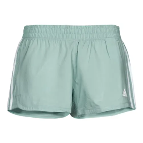 adidas  TRAIN PACER 3 Stripes WVN  women's Shorts in Grey
