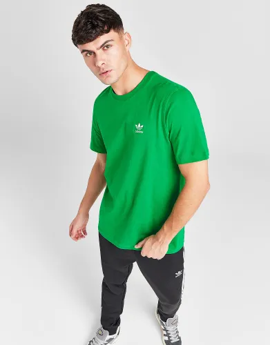 adidas Trefoil Essentials T-Shirt - Green - Mens