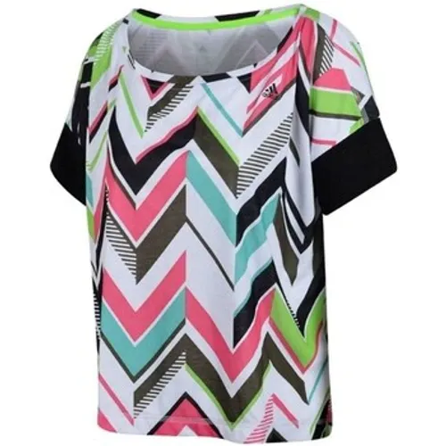 adidas  Tshirt RL Aop Tee Q4  women's T shirt in multicolour