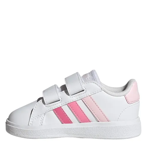 adidas Unisex Baby Grand Court Lifestyle Hook and Loop