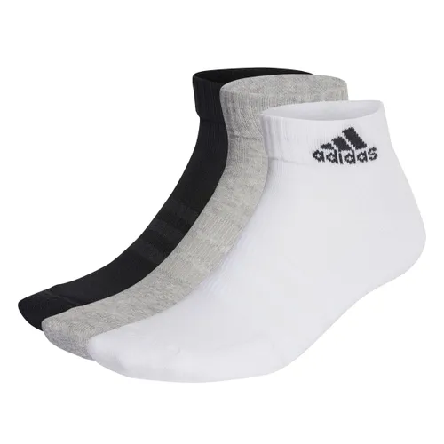 adidas Unisex Cushioned Sportswear 3 Pairs Ankle Socks