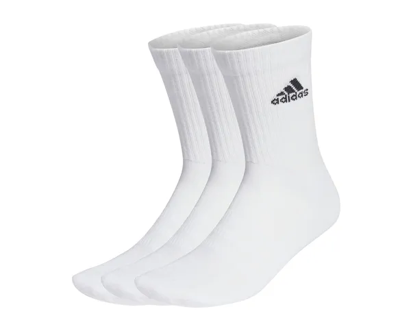 adidas Unisex Cushioned Sportswear 3 Pairs Crew Socks