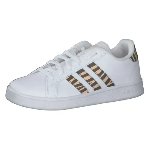 Adidas Unisex Kids Tennis Shoes Grand Court K Ftwr White