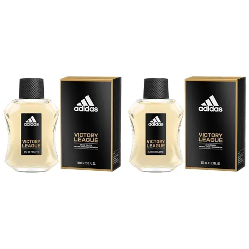 Adidas Victory League Eau de Toilette 100ml (Pack of 2)