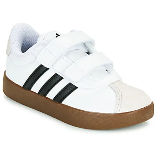 adidas  VL COURT 3.0 CF I  boys's Children's Shoes (Trainers) in White