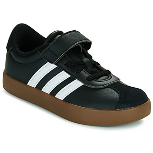 adidas  VL COURT 3.0 EL C  girls's Children's Shoes (Trainers) in Black