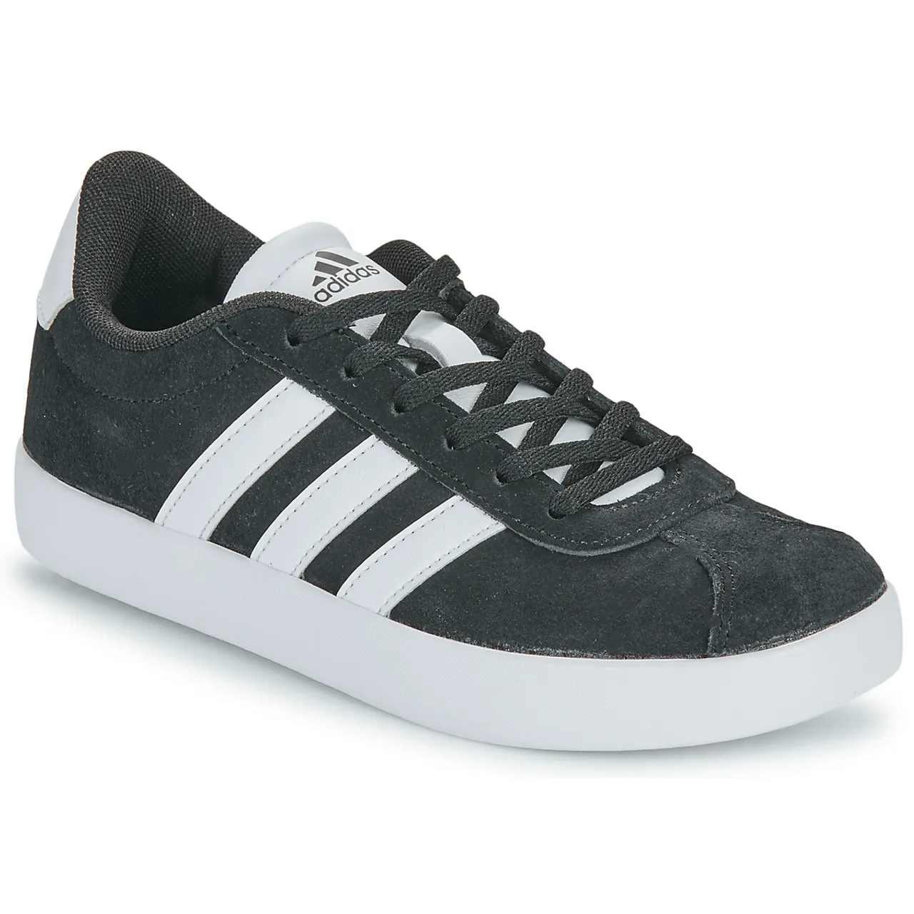 adidas  VL COURT 3.0 K  boys's Children's Shoes (Trainers) in Black