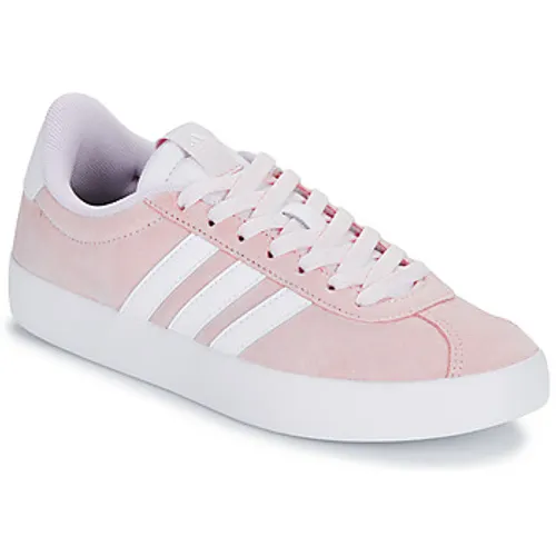 adidas  VL COURT 3.0  women's Shoes (Trainers) in Pink