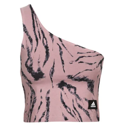 adidas  W FI GFX Q3 TNK  women's Vest top in Pink
