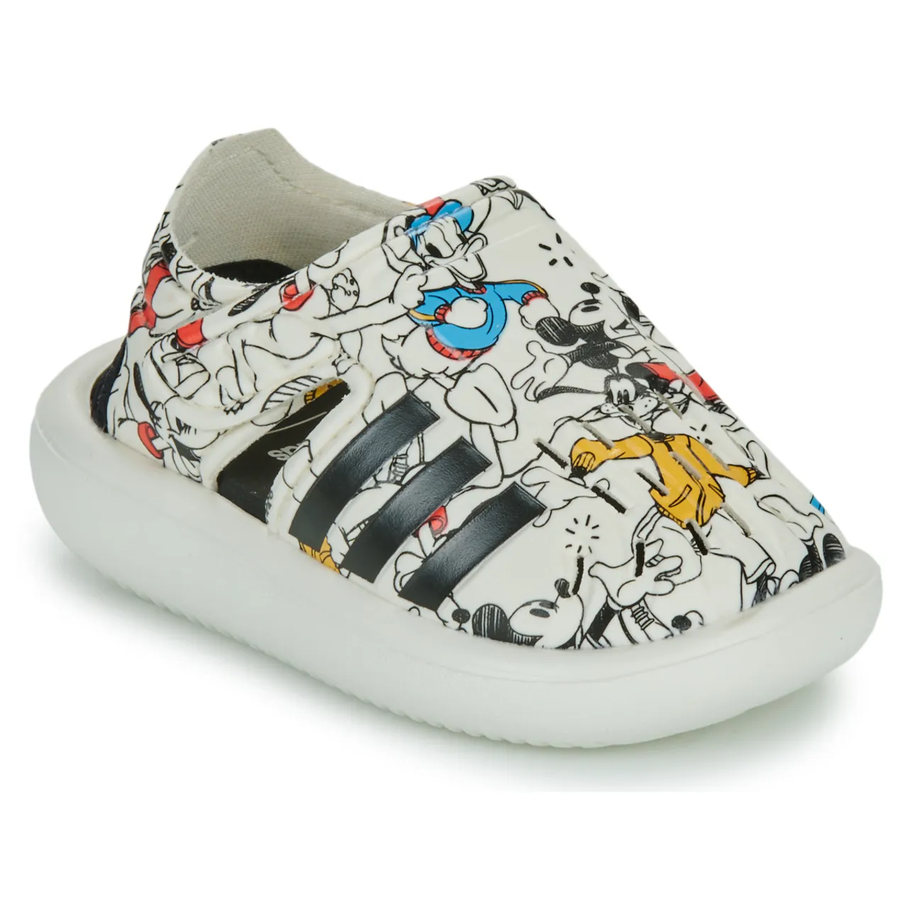 adidas  WATER SANDAL MICKEY I  boys's Children's Shoes (Trainers) in White
