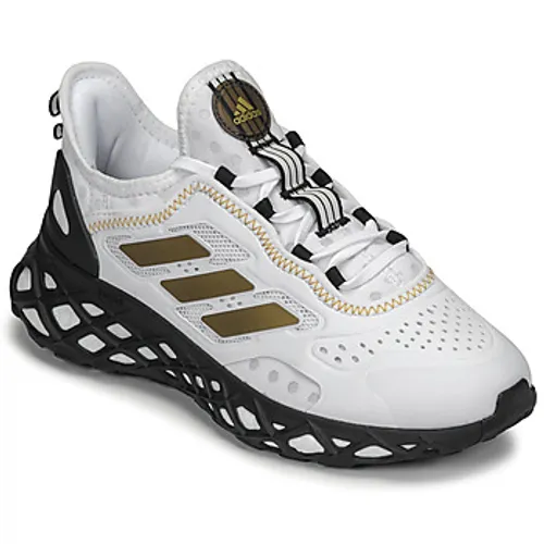adidas  WEB BOOST J  boys's Children's Shoes (Trainers) in White