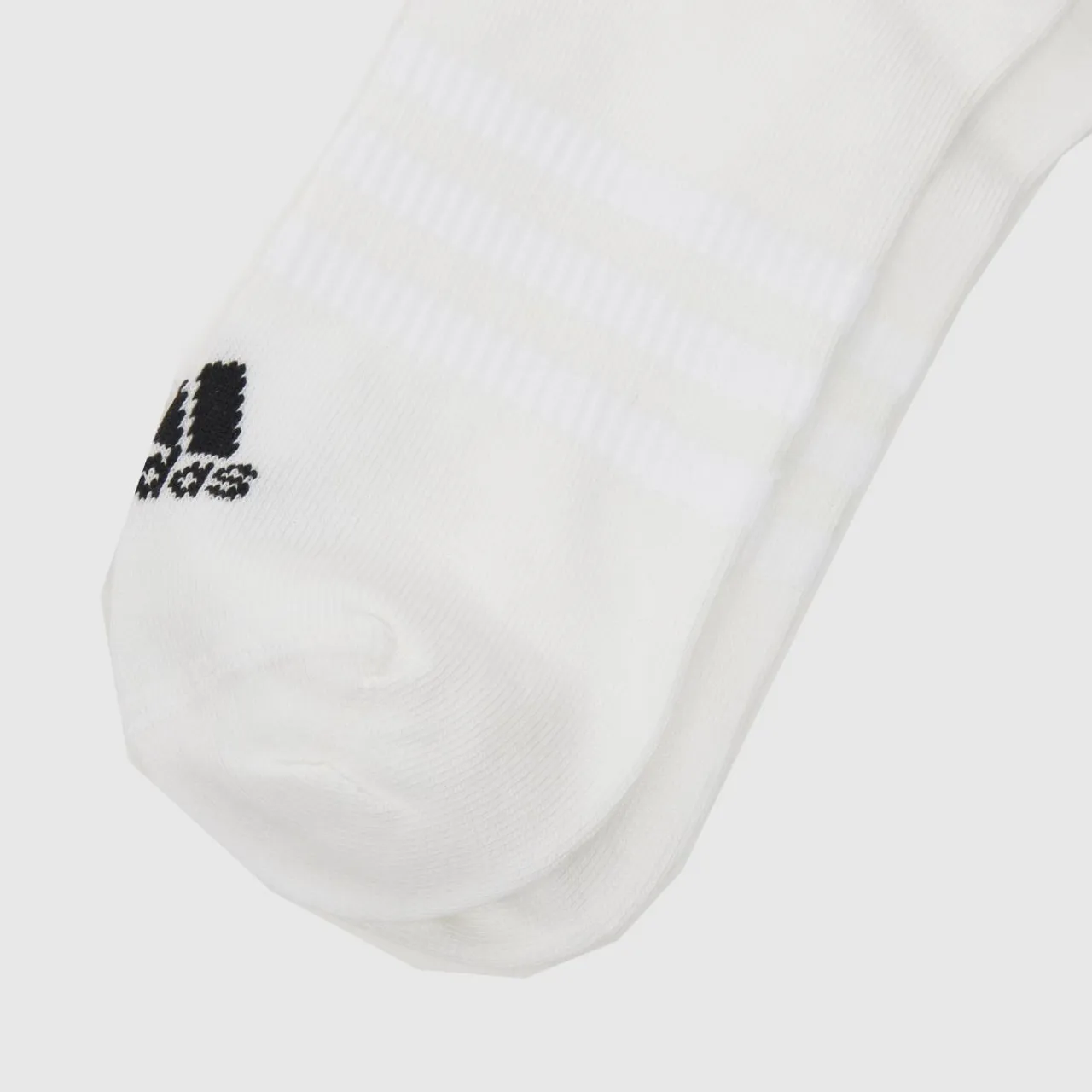 Adidas White & Black Ankle Sock 3 Pack
