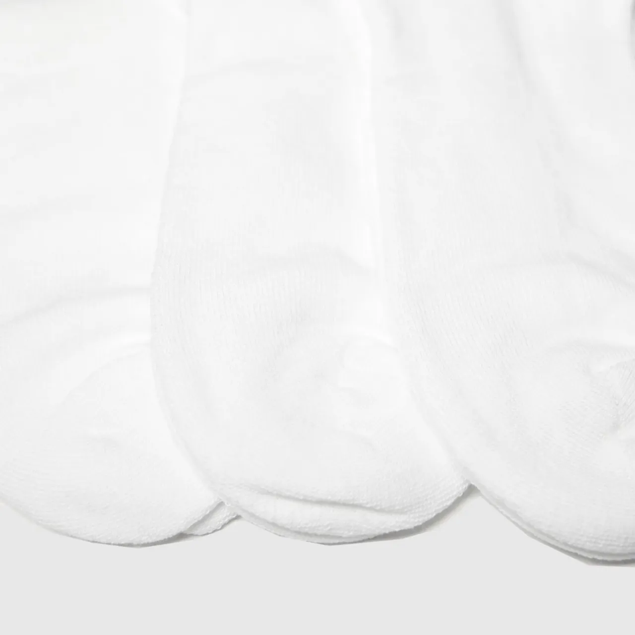 Adidas White & Black Mid Ankle Sock 3 Pack