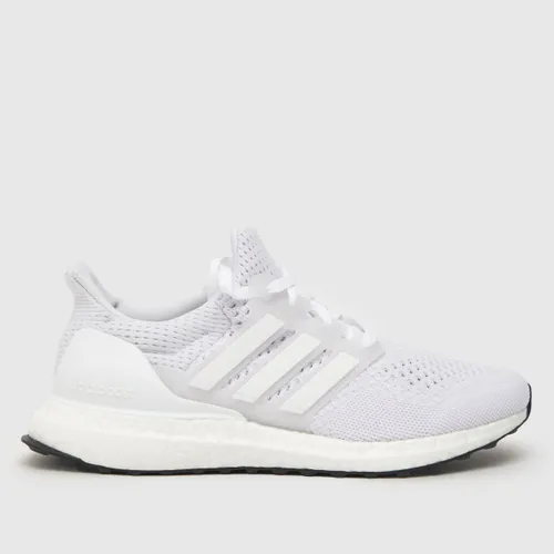 Adidas White Ultraboost 1.0 Youth Trainers