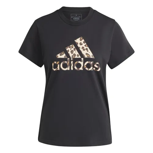 adidas Women Animal Print Graphic T-Shirt
