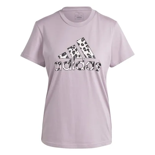 adidas Women Animal Print Graphic T-Shirts