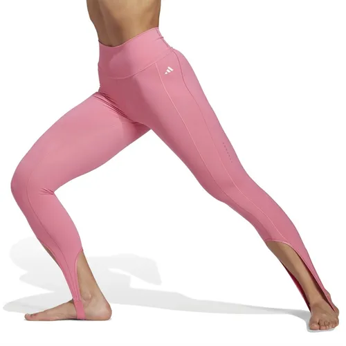 adidas Womens Collective Power Heat.Rdy Yoga Tight Leggings Pink Fusion