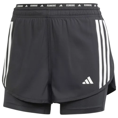 adidas - Women's Own The Run 3-Stripes 2in1 Shorts - Running shorts