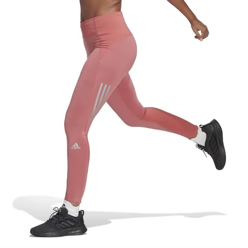 adidas Womens Own The Run Aeroready Winter Tight Leggings Wonder Red