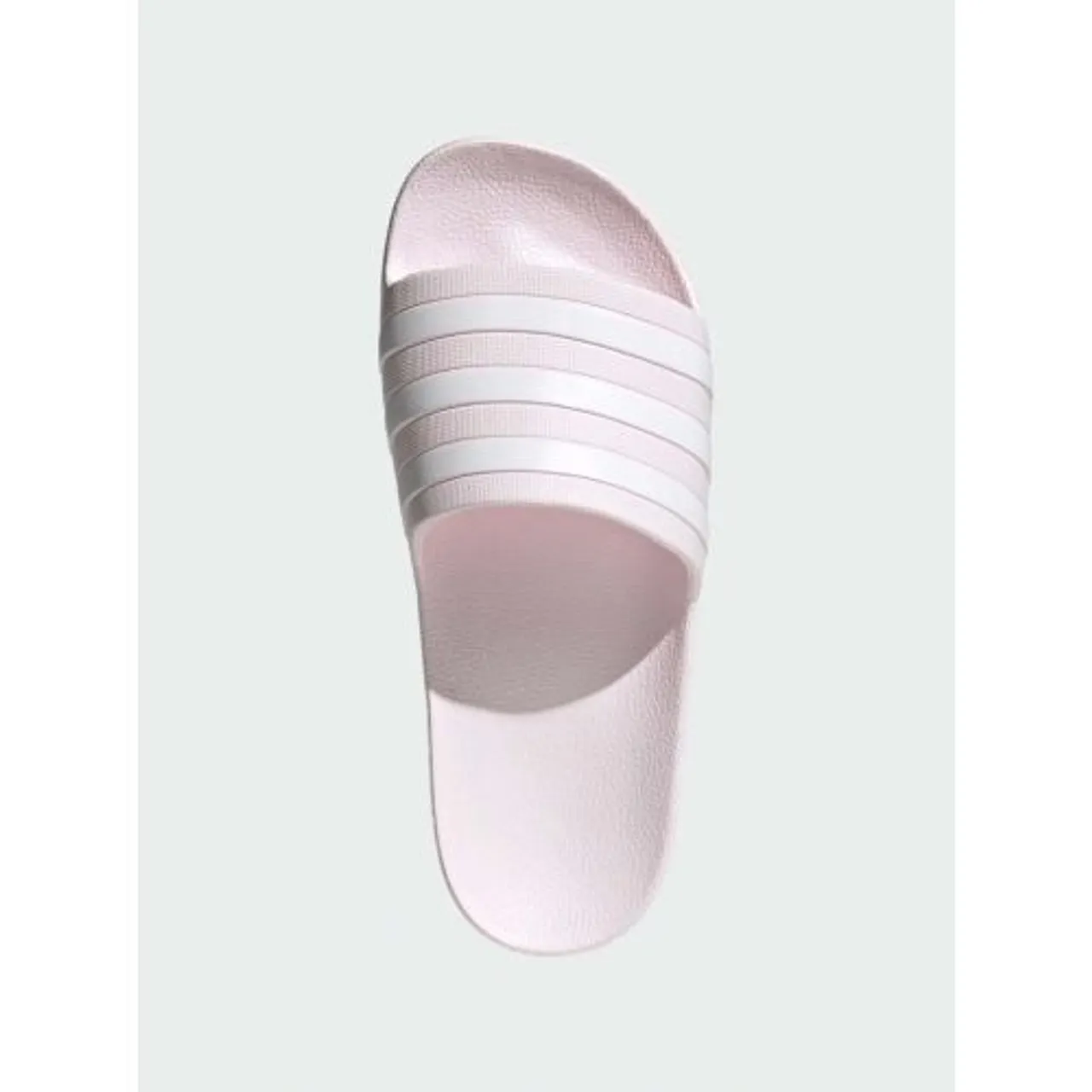 Adidas Womens Pink White Adilette Aqua Slide