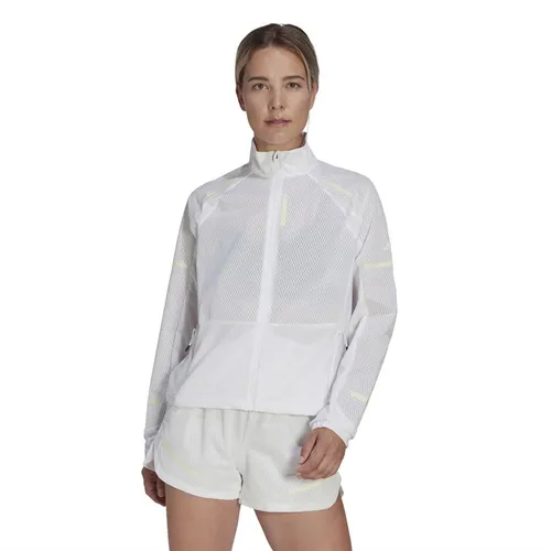 adidas Womens Reflect At Night X-City Jacket White