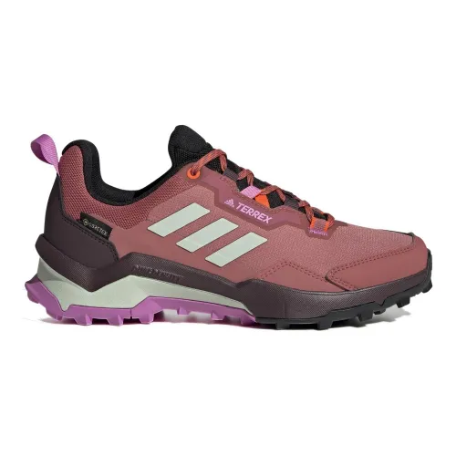 Adidas Womens Terrex AX4 Gore-Tex Shoe: Wonder Red/ Pulse Lilac : 4.5