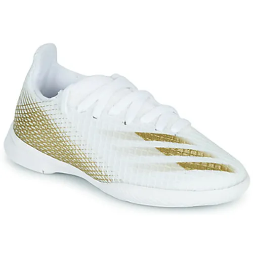 adidas  X GHOSTED.3 IN J  boys's Children's Football Boots in White