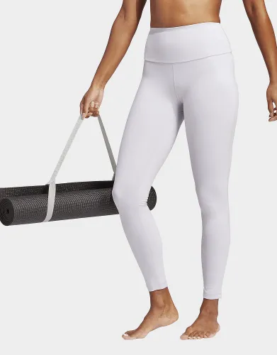 adidas Yoga Essentials High-Waisted Leggings - Silver Dawn - Womens