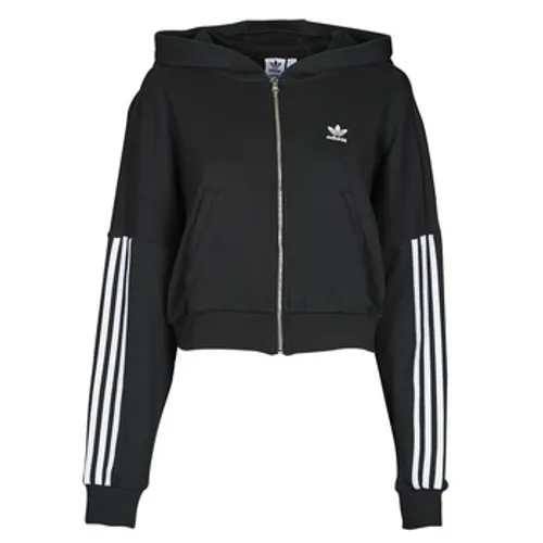 adidas  ZIP HOODIE  women's Tracksuit jacket in Black