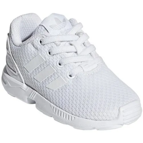 adidas  ZX Flux  boys's Children's Shoes (Trainers) in White