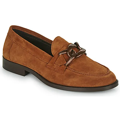 Adige  ELVIS  women's Loafers / Casual Shoes in Brown