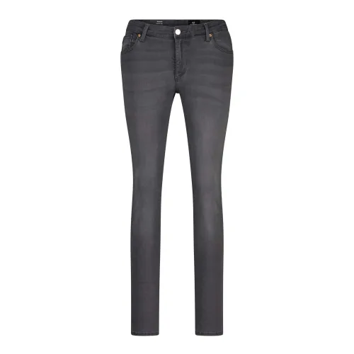 Adriano Goldschmied , Dark Wash Skinny Jeans for Women ,Gray female, Sizes: