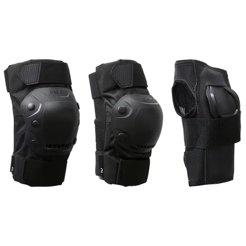 Adult 2 X 3-piece Inline Skate Protection Set Fit500 - Black