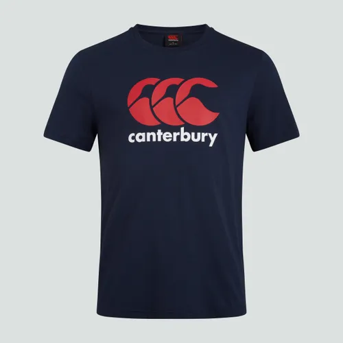 Adult Rugby Short-sleeved Ccc Logo T-shirt - Navy Blue