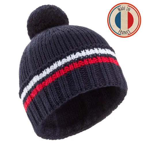 Adult Ski Hat Grand Nord Made In France Navy Blue-blue