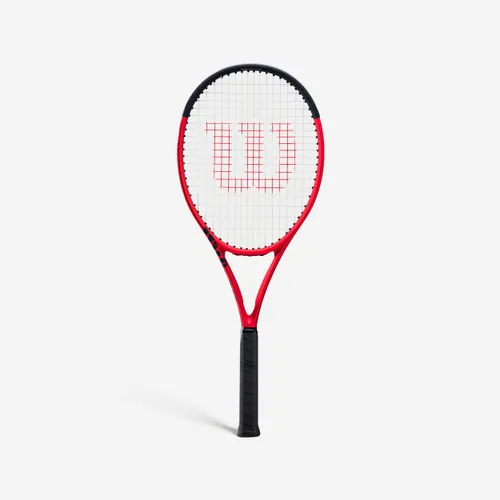 Adult Tennis Racket Clash 100l V2 280g - Black/red