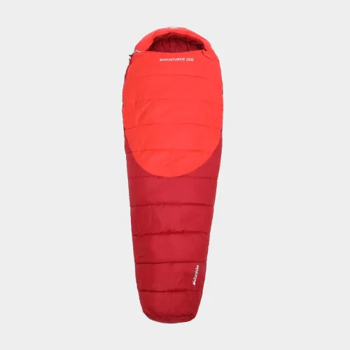 Adventurer 200 Sleeping Bag - Red, Red