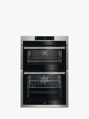 AEG DCE731110M Built In Electric Double Oven, Stainless Steel - Stainless Steel - Unisex
