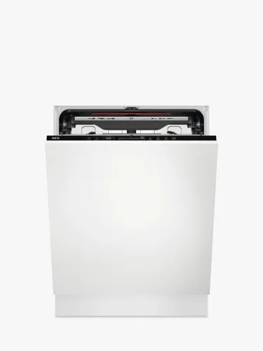 AEG FSE75737P Fully Integrated Dishwasher, White - White - Unisex