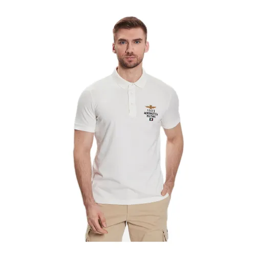 Aeronautica Militare , Polo Shirt ,White male, Sizes: