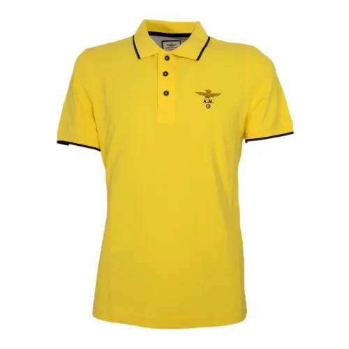 Aeronautica Militare , Polo Shirt ,Yellow male, Sizes: