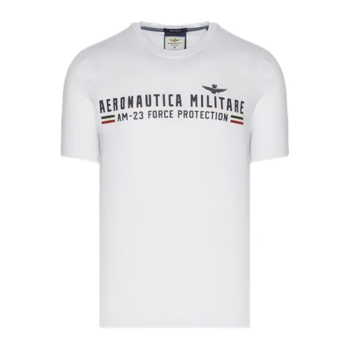 Aeronautica Militare , T-Shirts ,White male, Sizes: