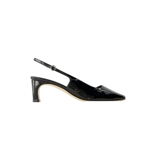 aeyde , Leather heels ,Black female, Sizes: