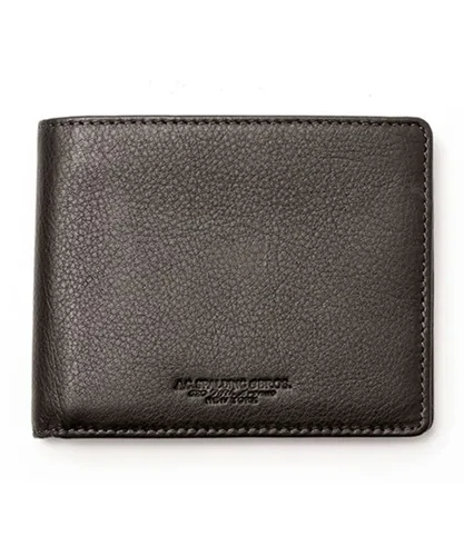 A.G Spalding & Bros AG & Mens Brown Leather Di Calfskin Wallet - One Size