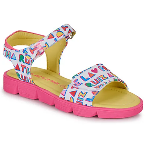 Agatha Ruiz de la Prada  SMILEN  girls's Children's Sandals in Multicolour