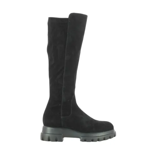 AGL , Malika Overknee boots ,Black female, Sizes: