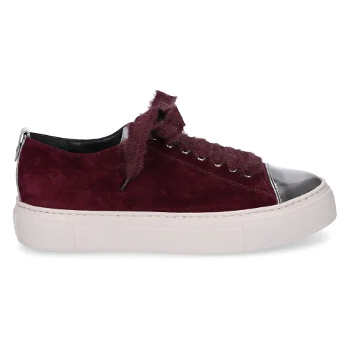 AGL , Sneakers low D925065 Lackleder ,Red female, Sizes: