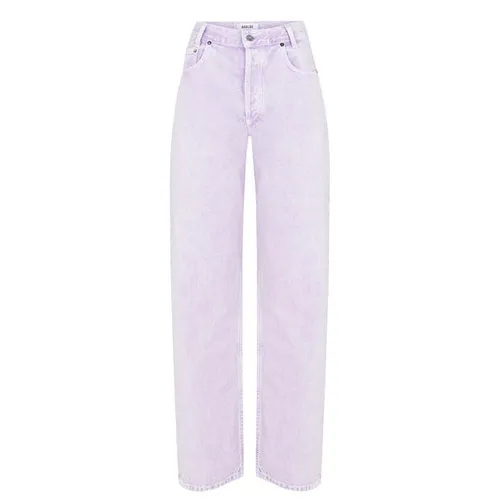 AGOLDE Tapered Baggy Jeans - Purple