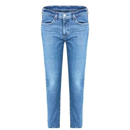 AGOLDE Toni Mid-Rise Slim-Fit Jeans - Blue